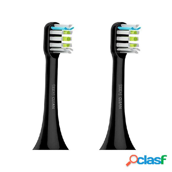 SOOCAS X1/X3 2Pcs UV Cabeças de reposição de escova de