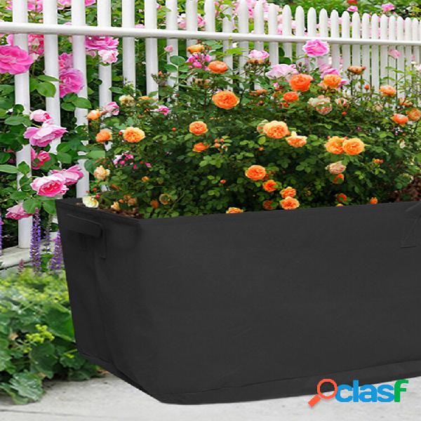 Tecido Quadrado Jardim Cresce Bolsa Morango Planta Bolsa
