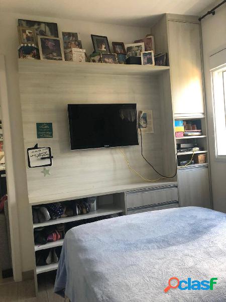 Apartamento á venda, 1 quarto 1 suíte, 1 vaga, 38m² -