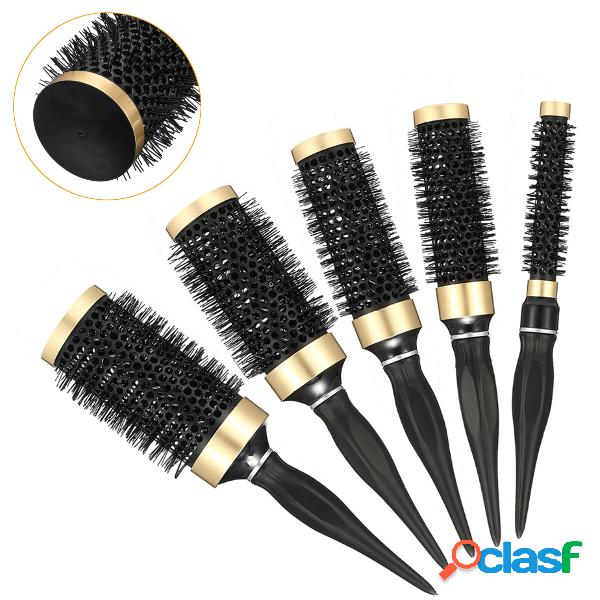 1 Pcs Útil Rodada Barril Curling Cabelo Pente Escova Pop
