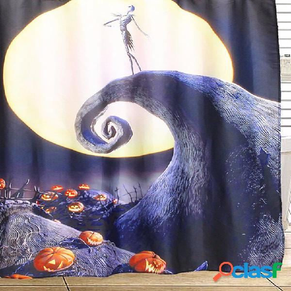 2 tamanhos Halloween Nightmare Moon Caveira Cortina de