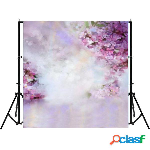 5x7ft Flores Dreamlike Bebé Fotografia Fundos Vinil Foto