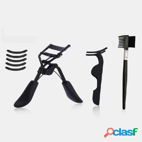8 Pcs Eyelash Curler Set Natural Curling Duck Tongue Handle
