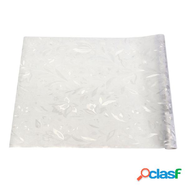 Adesivo para janela de PVC fosco à prova d'água Filme de