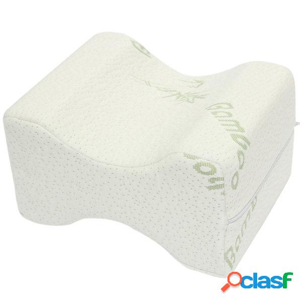 Almofada macia de espuma viscoelástica para os joelhos,