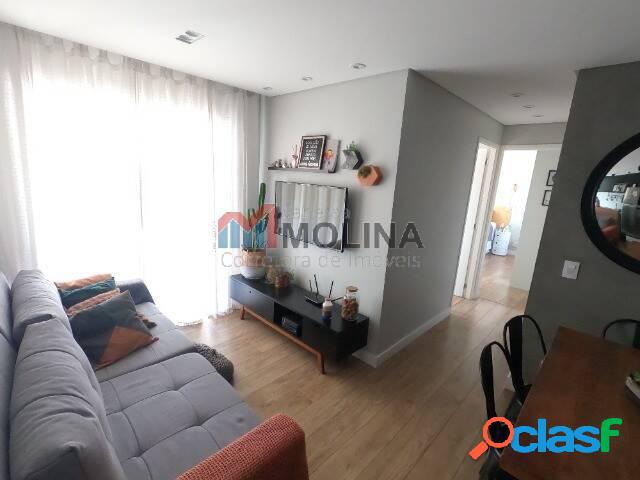 Apartamento 2 dormitórios 1 vaga - 54m² - Jardim