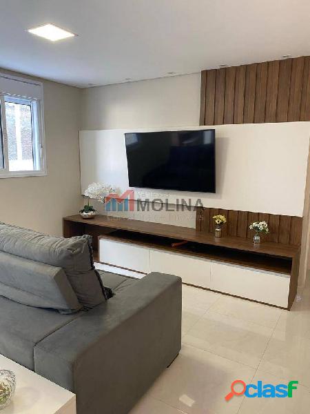 Apartamento 2 dormitórios 2 vagas - 86m² - Vila Gumercindo