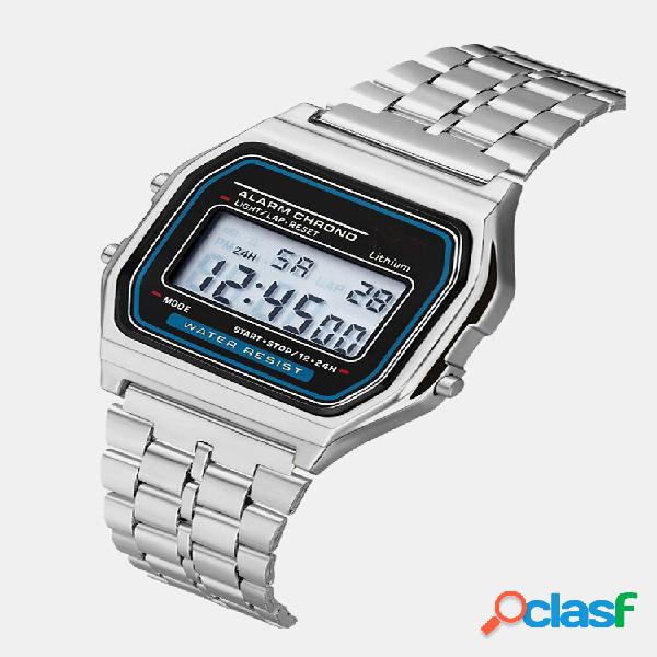 Moda Casual 12/24 horas LED Display contagem regressiva