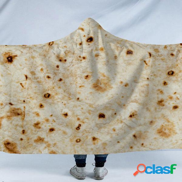 Super Soft Burrito Wrap Manta com Capuz Casa Casual