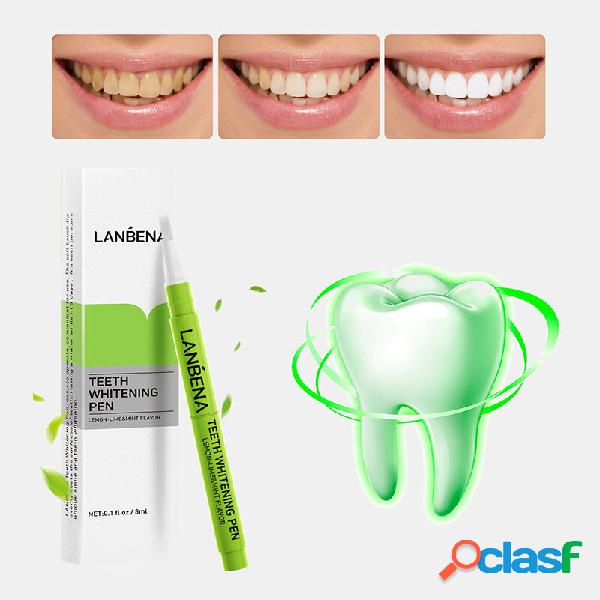 Caneta clareadora de dentes com hortelã para limpeza de