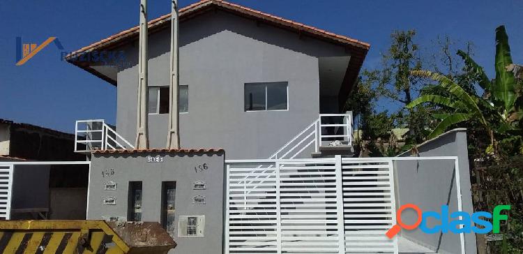 Casa sobreposta nova na praia de Itanhaém SP - Ref CA471-F