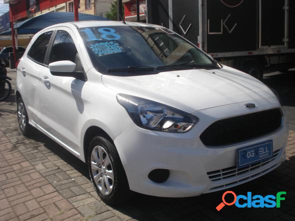 FORD KA 1.0 SESE PLUS TIVCT FLEX 5P BRANCO 2018 1.0 FLEX