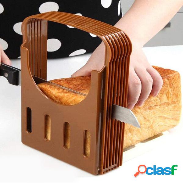 Prático para cozinha Pão Pão Torrada Cortador Cortador