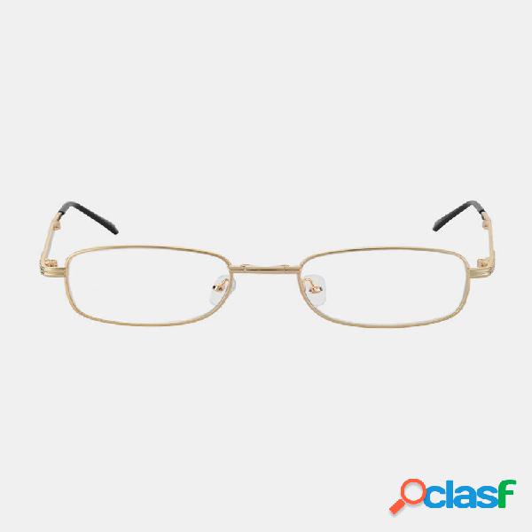 Resina unissex anti-azul proteção ocular Full Metal Frame