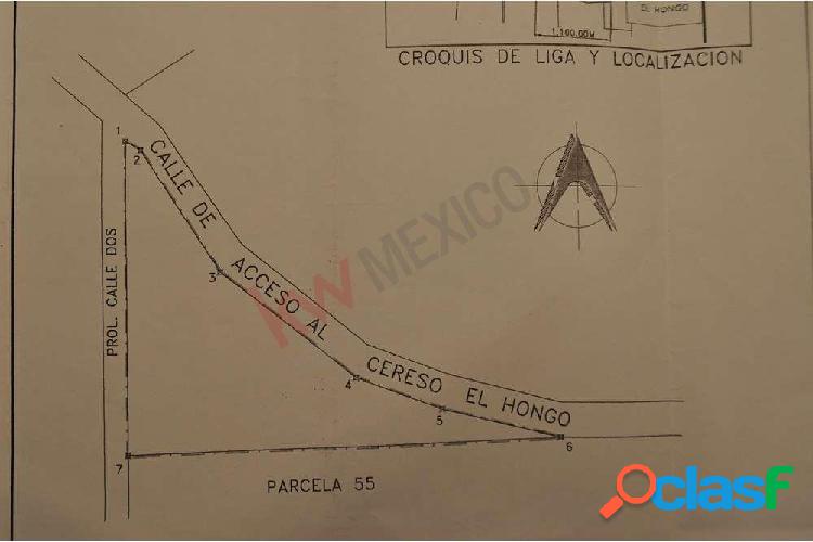 TERRENO DE 3.4 HECTAREAS A SOBRE LA CALLE DE ACCESO AL