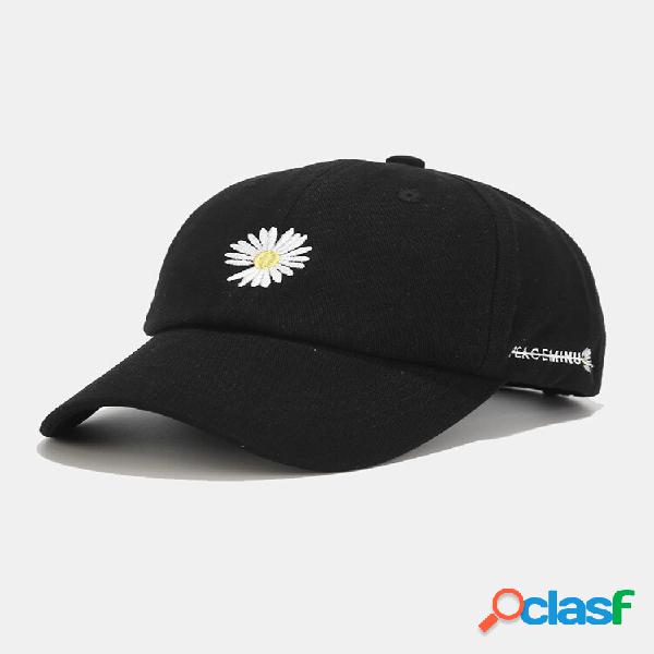 Unissex Algodão Floral Girassol Margarida Padrão Moda