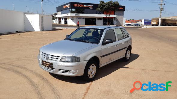 VOLKSWAGEN GOL (NOVO) 1.0 MI TOTAL FLEX 8V 4P PRATA 2012 1.0