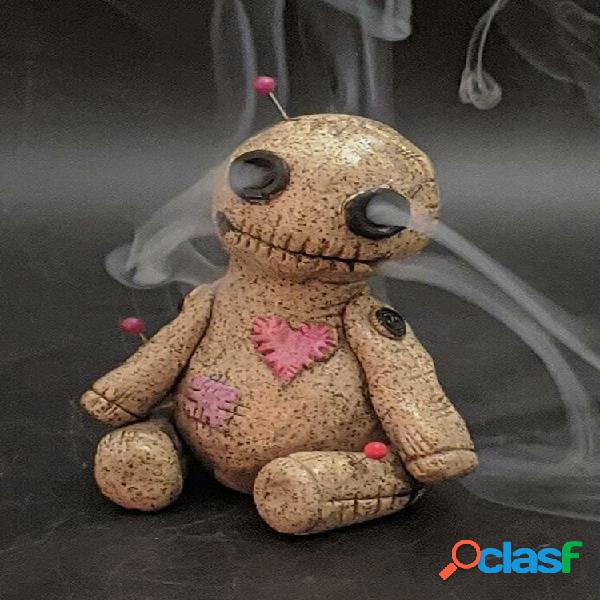 Voodoo Boneca Queimador de cone Queimador de incenso para