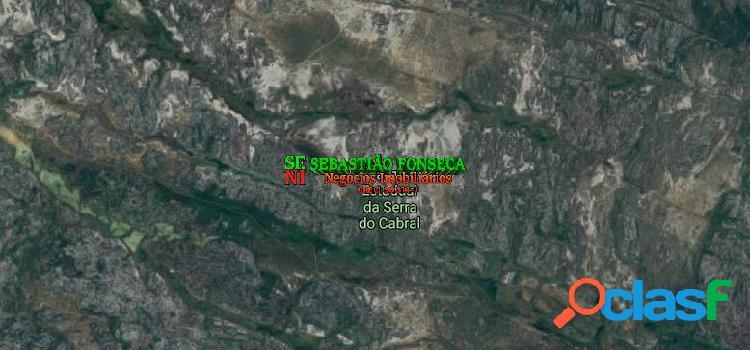Área para compensação Ambiental, Serra do Cabral em Minas