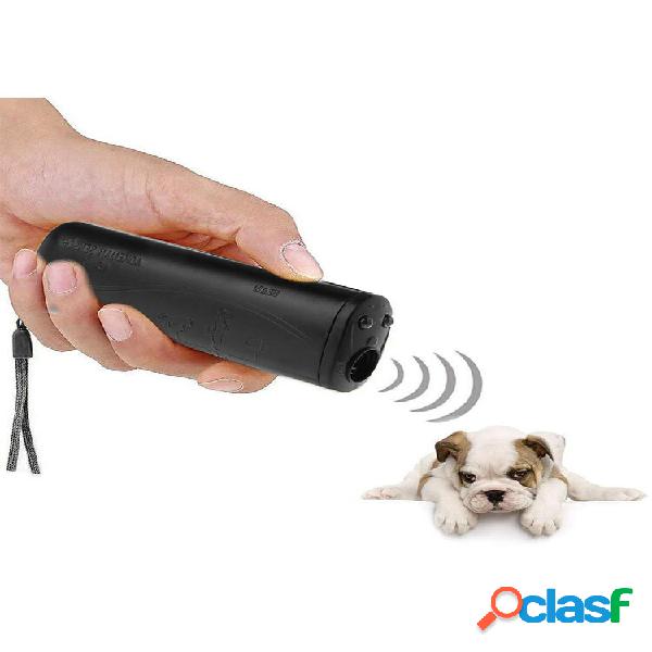 3 Em 1 Anti Barking Stop Bark Ultrasonic Pet Cachorro