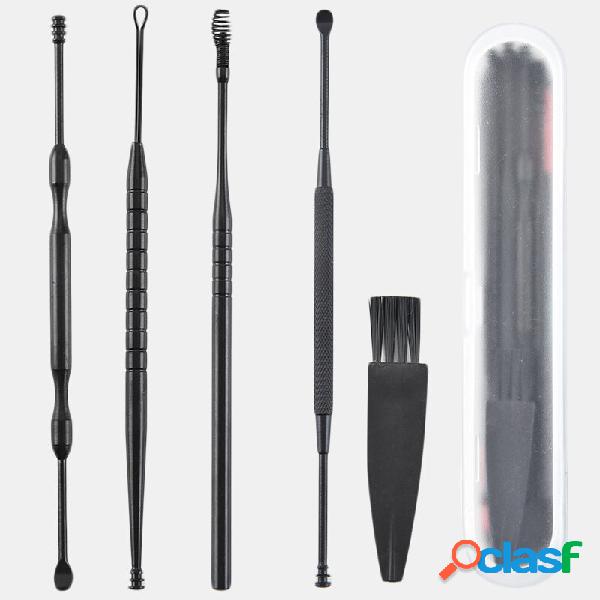 5 Pçs / set Orelha Ferramentas de Cuidados Em Aço
