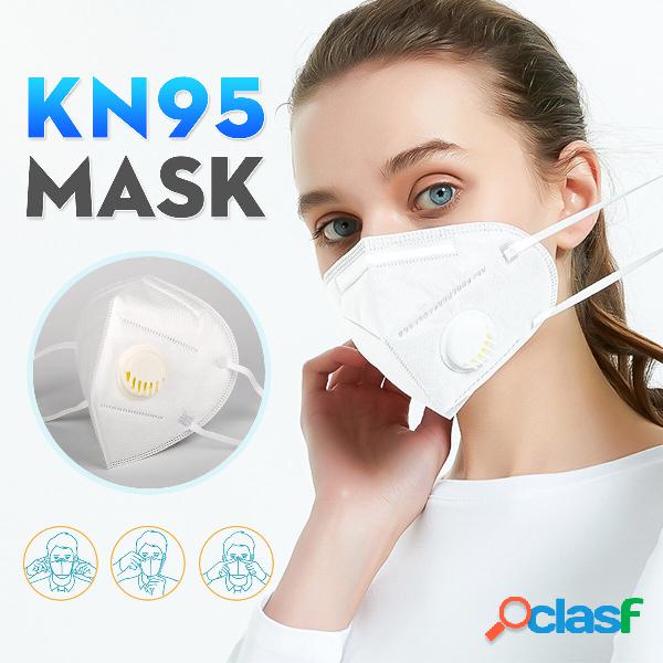 Máscaras KN95 com válvula de respiração aprovada no