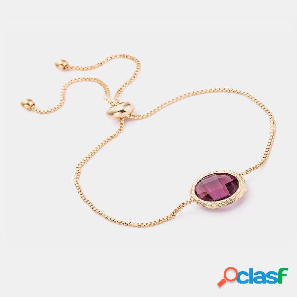 Pulseira Bohemian Simples Pulseira Feminina em Liga de