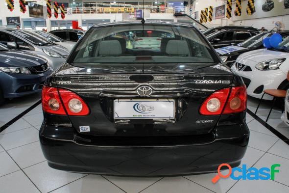 TOYOTA COROLLA XEI 1.81.8 FLEX 16V AUT. PRETO 2006 1.8