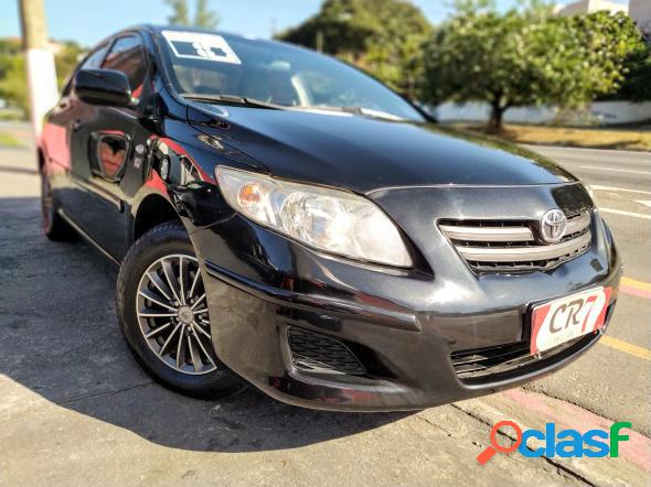 TOYOTA COROLLA XLI 1.81.8 FLEX 16V AUT. PRETO 2010 1.8 FLEX