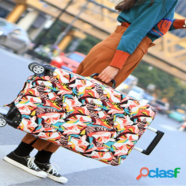 Carrinho de capa de bagagem elástica estilo chinês