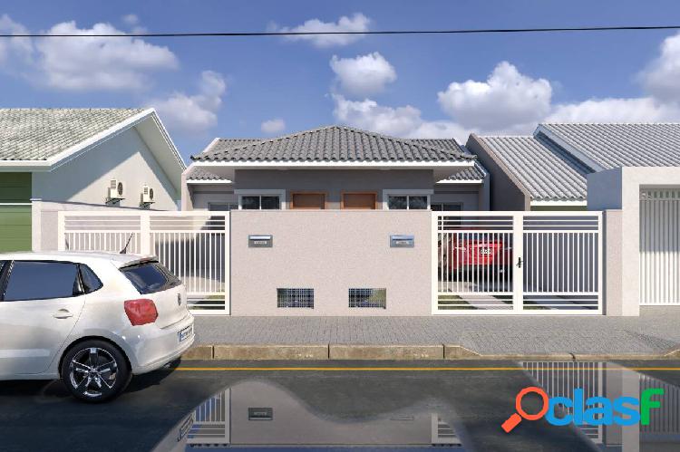 Casa com 2 dormitórios a venda 52,25 m² por R$ 180.000 -