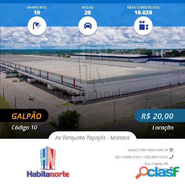GALPÃO 10.029M² EM CONDOMÍNIO ALUGUEL DE GALPÃO AV
