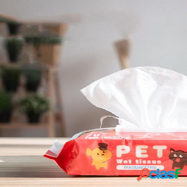 70pcs / Bolsa Post-it Note Design Limpezas para animais de