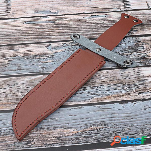 Bainha de couro de 33 cm para cortador de sabre protetor de