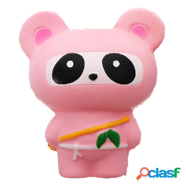 Bonito Jumbo Squishy Gato Ninja Fox Panda Perfumado Super