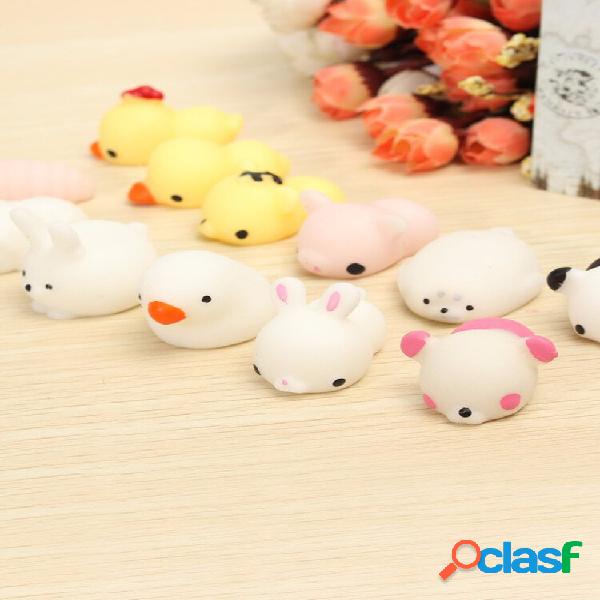 Brinquedo Mole de Aperto Mochi Urso Fofinho Coleção de