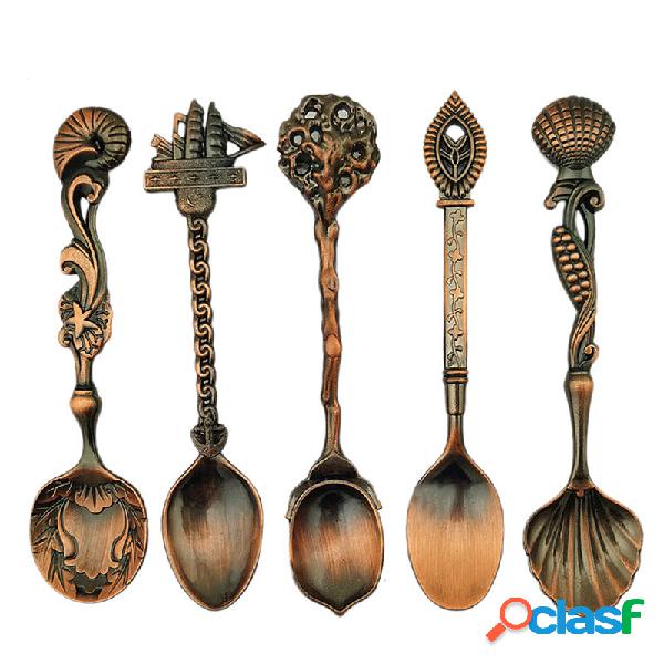 KCASA KC-RS11 5 Pcs / Set Mini Bronze Vintage Royal Style