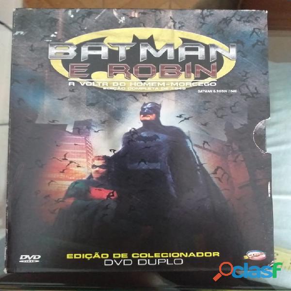 batman e robin DVD coleção promocao