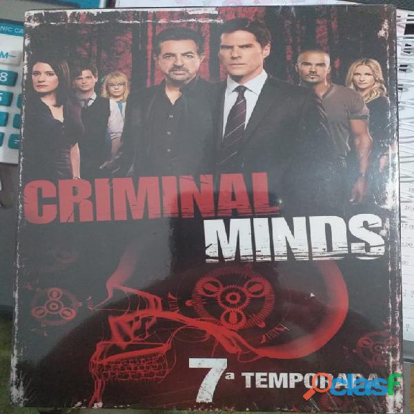 criminal minds DVD 7 temporada novo promocao