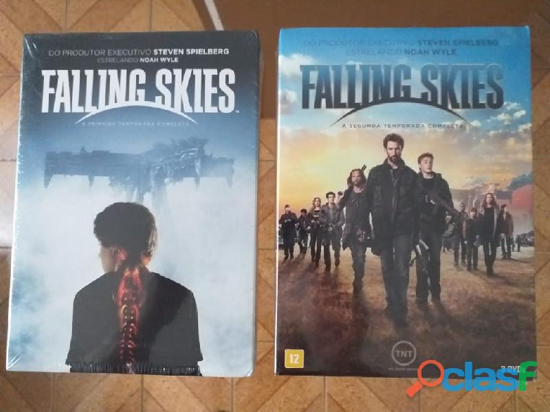 falling skies 1 e 2 temporada DVD novos promocao