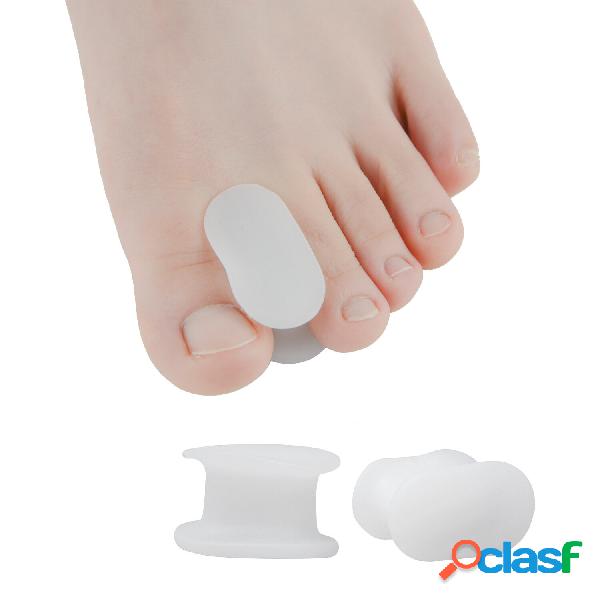1 Par Silicone Gel Toe Separator Espalhando Orthotic Foot