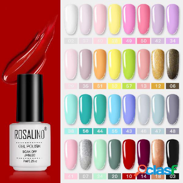 7ml Fototerapia Unhas Gel Polonês Cor Sólida Profissional