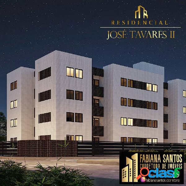 Apartamento 2 Qts | Residencial José Tavares | Barra de