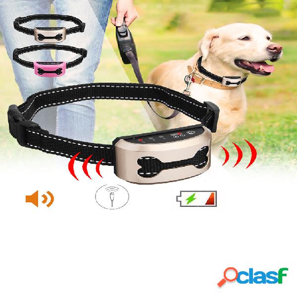 Pet Cachorro Trem de controle de coleira anti-casca