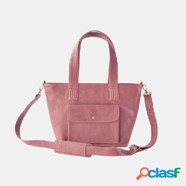 Porta-chaves feminina PU de grande capacidade para laptop