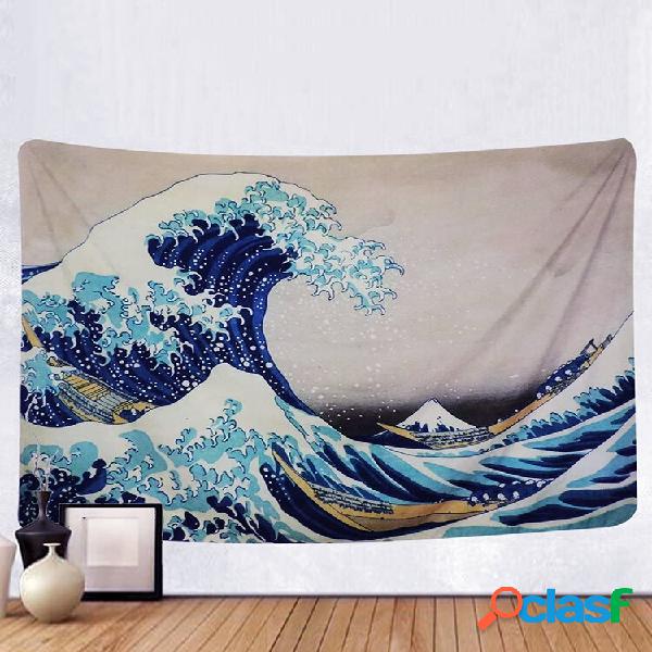 Tapeçaria Pendurada na Parede Grande Onda Kanagawa