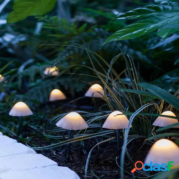 1 PC 10/12/20/30 LED Luz de corda solar para decoração de