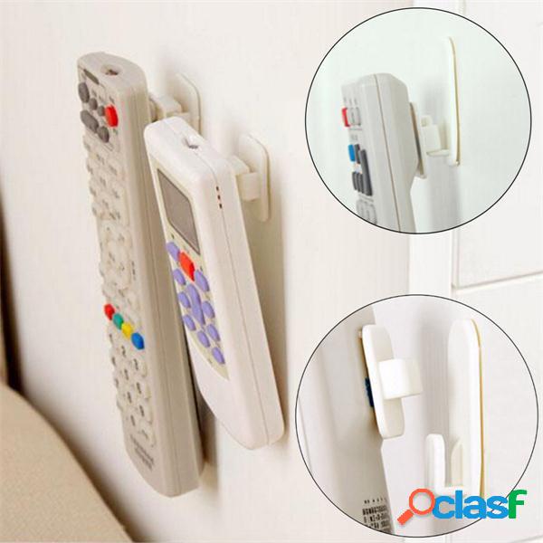 2 Set TV Controle Remoto Ar Condicionado Sticky Hook Self