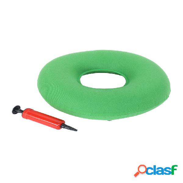 Almofada de anel de borracha inflável redonda de 35 cm