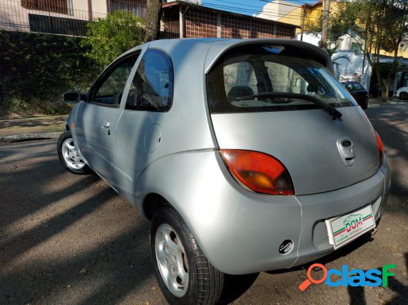 FORD KA GL 1.0I ZETEC ROCAM PRATA 2000 1.0 GASOLINA